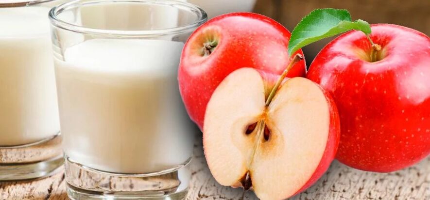 Кефир-Apple диетасы